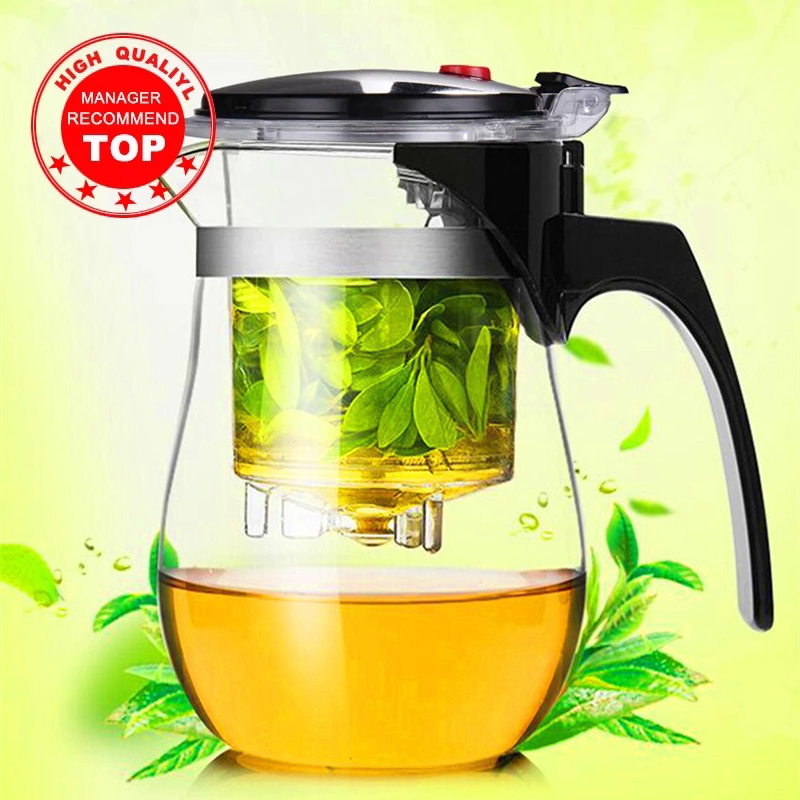 Coffee Tea Jar Set - Высококачественный термостойкий стеклянный чайник, китайская чайная