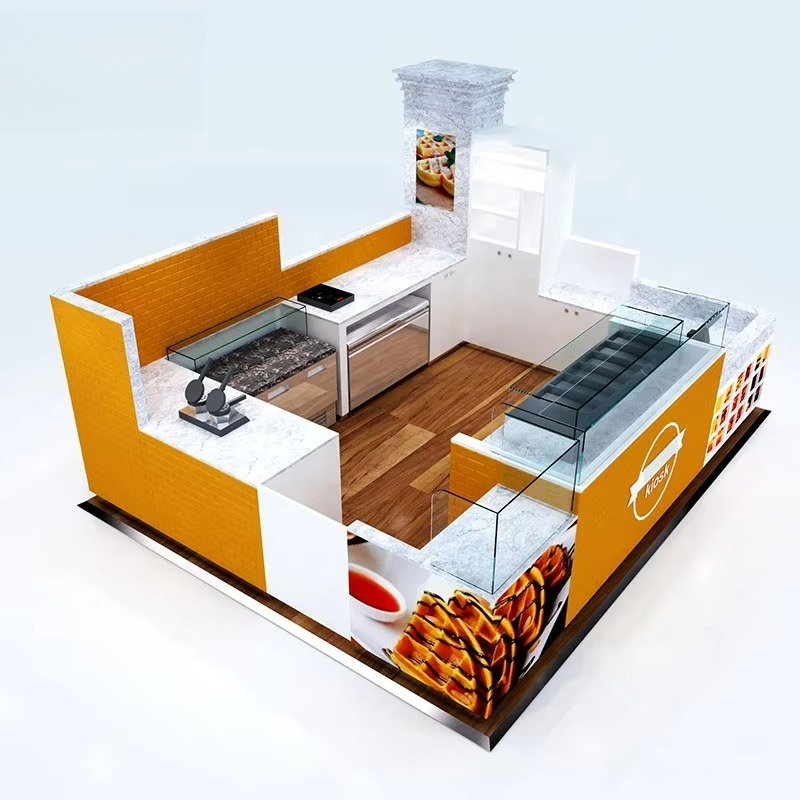 Coffee Tea Kiosk - Новый современный киоск для бабл-чая и