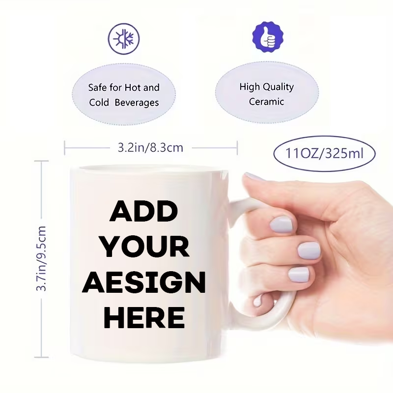 Coffee Tea Images - Персонализированная кружка с именем, изображением или