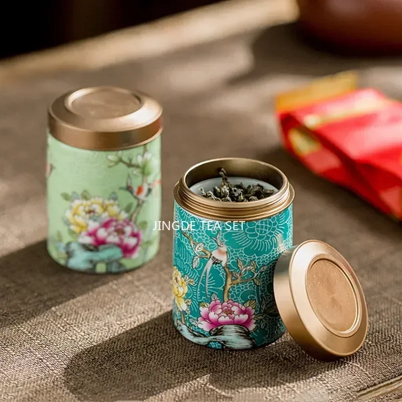 Coffee Tea Jar Set - Керамические чайные банки Boutique, бытовой контейнер