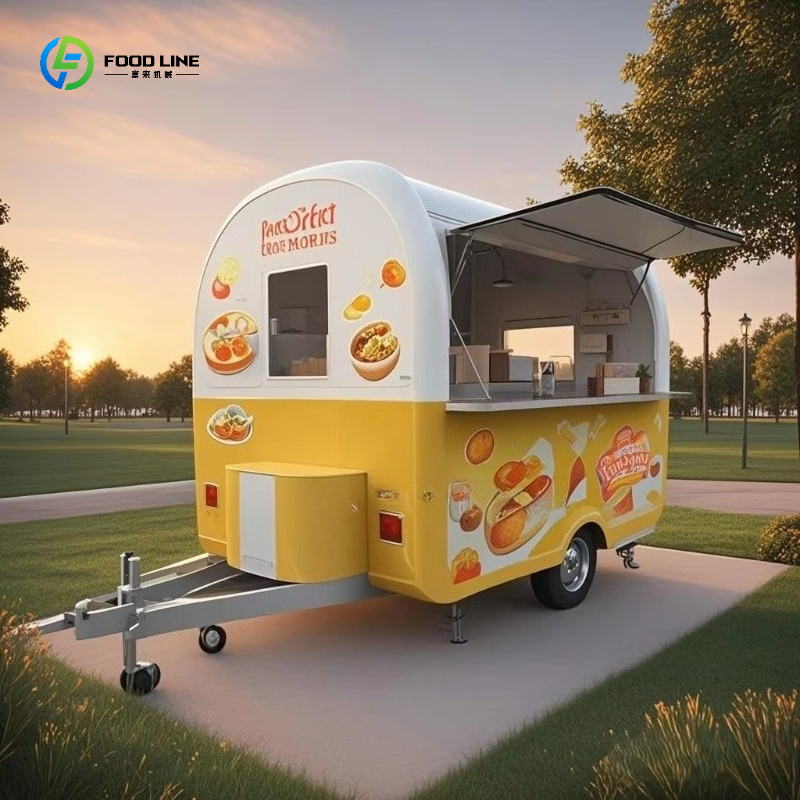 Coffee Tea Kiosk - Уличный передвижной киоск-фургон для Европы: Кофейня,