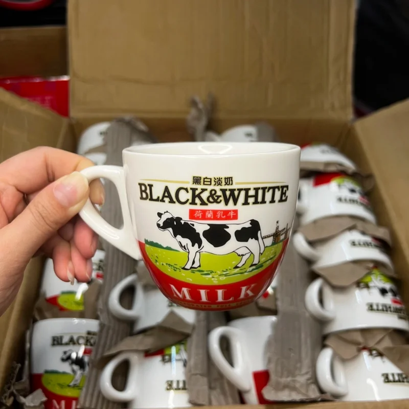 Espresso Cup Saucer - Высококачественный набор черно-белых керамических кофейных чашек