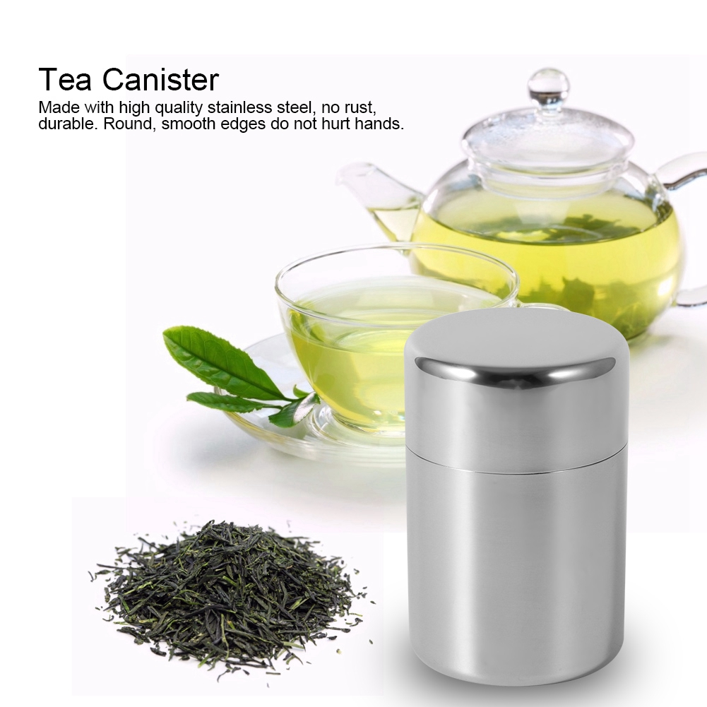 Coffee Leaves Tea - Чайная банка из нержавеющей стали, контейнер