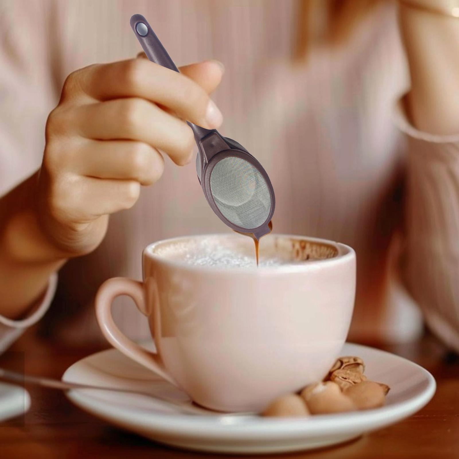 Coffee Leaves Tea - Многоразовый сетчатый фильтр-ситечко для кофе и