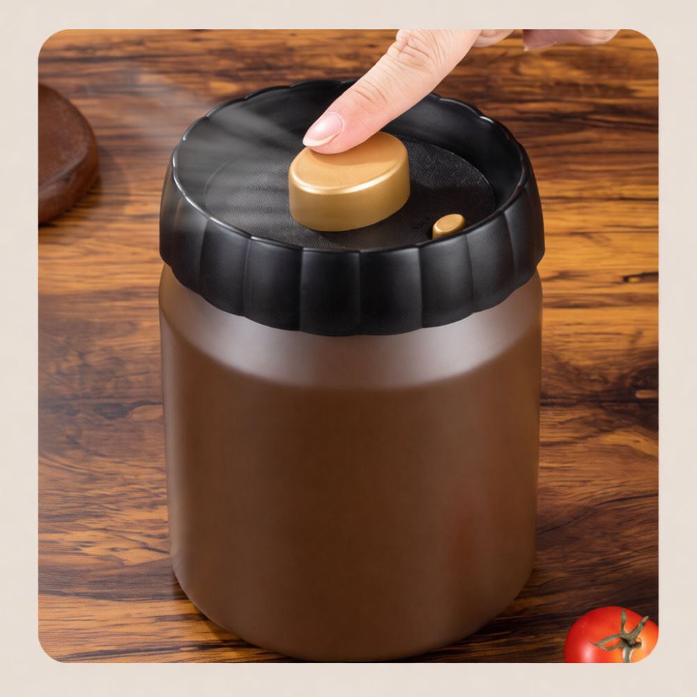 Coffee Tea And Bean - Вакуумный контейнер для хранения кофейных зерен,