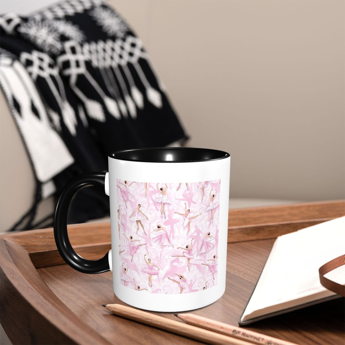 Coffee Tea And Me - Кружка для балерины «Балет делает меня