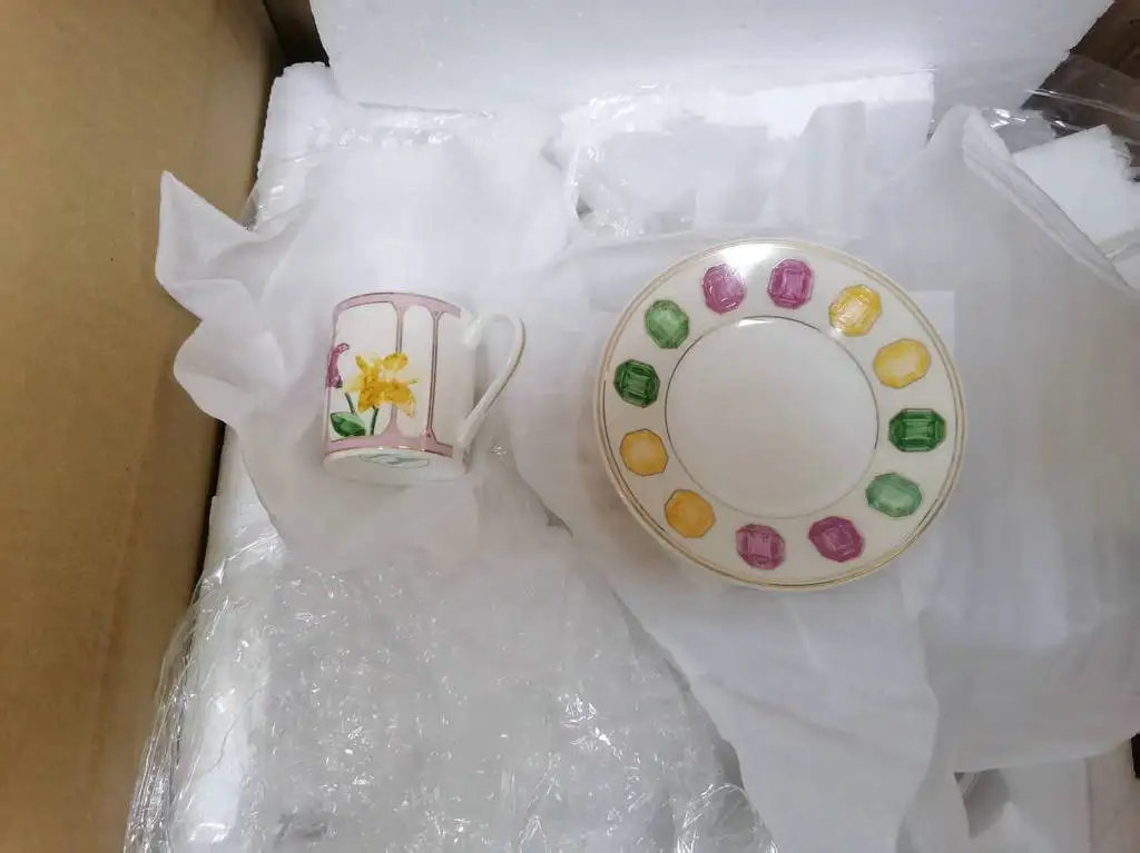 Espresso Cup Saucer - 1 чашка + 1 блюдце. Миниатюрные