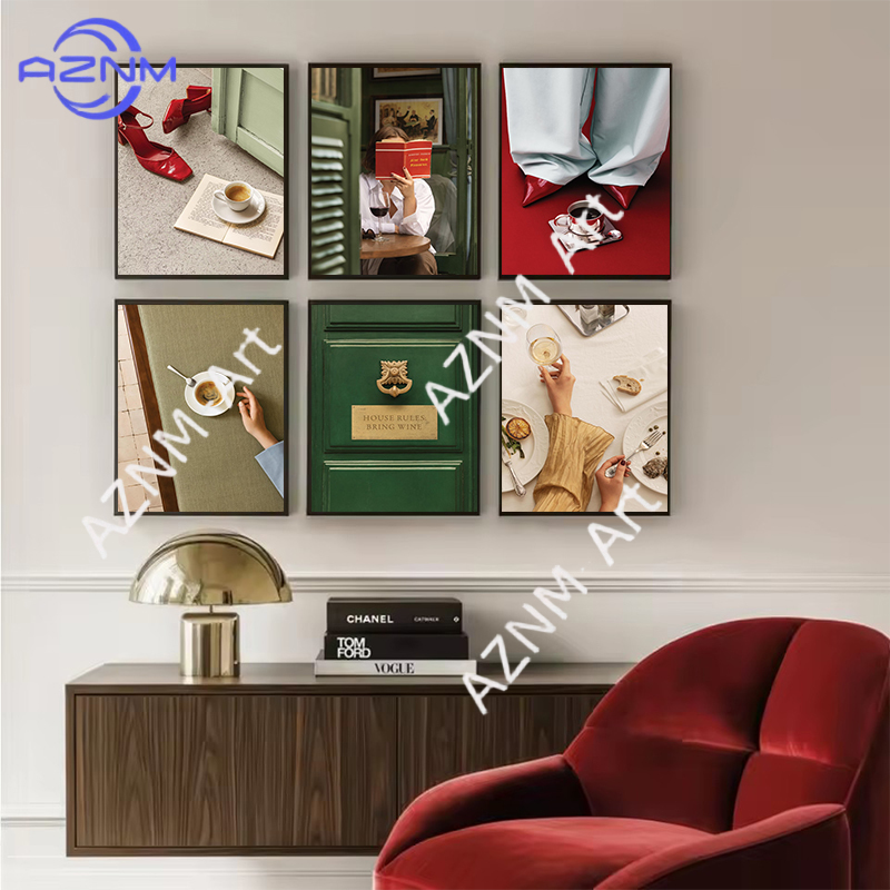 Coffee Tea Poster - Модные женские постеры с изображением чаепития