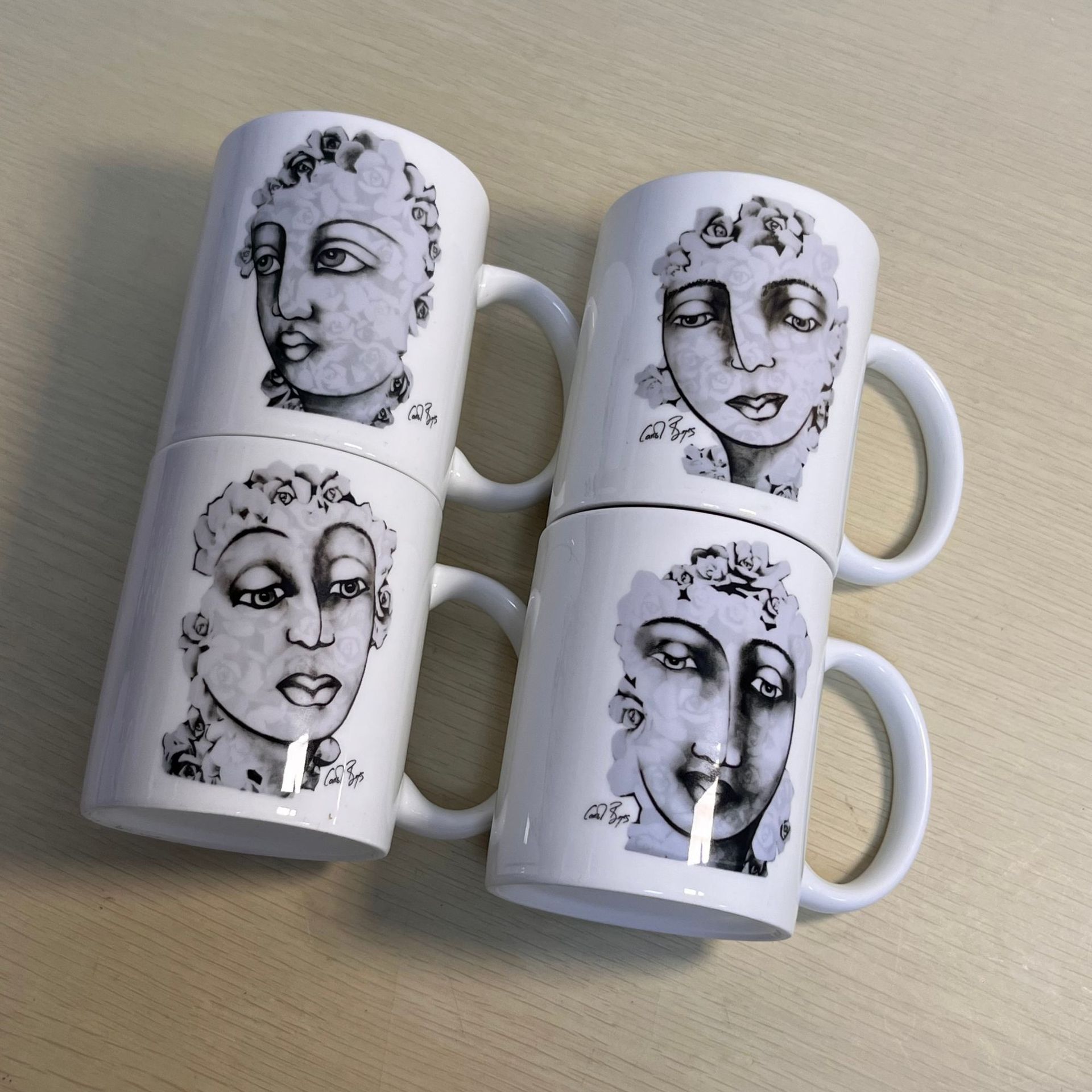 Coffee Tea Images - Керамическая кружка из Южной Африки, Каррол,