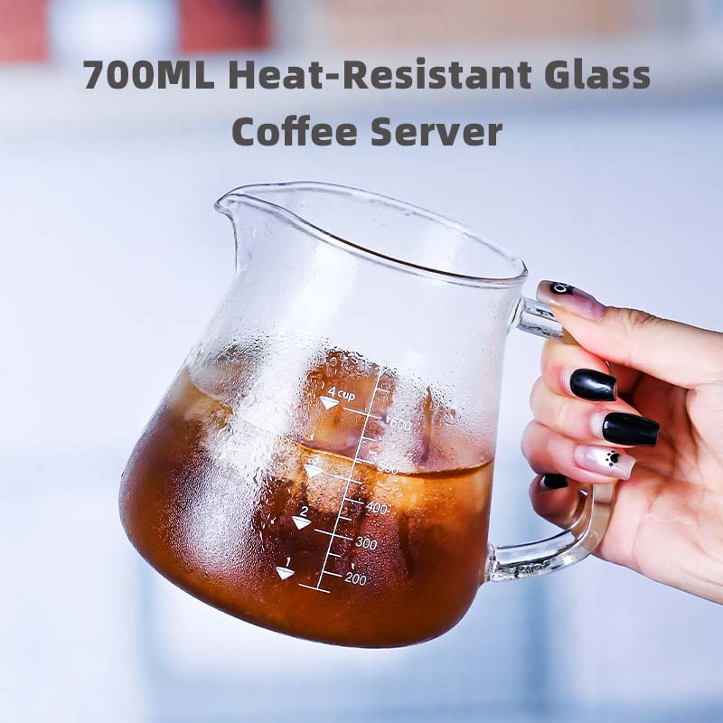 Coffee Tea Mix - Новый стеклянный кофейник из боросиликатного стекла