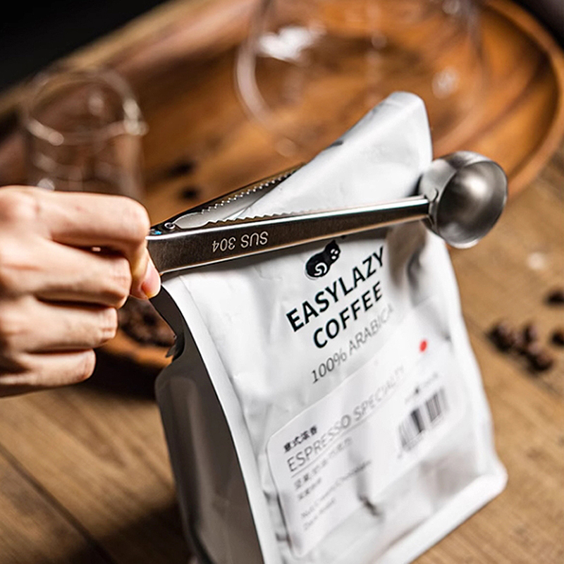 Coffee Leaves Tea - Новая ложка-зажим из нержавеющей стали 2026