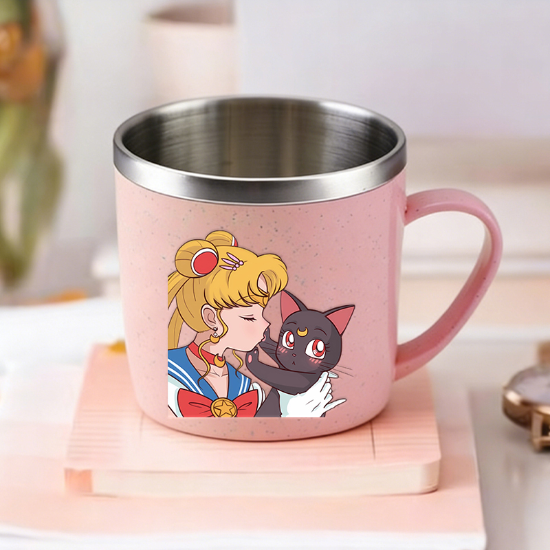 Coffee Y Tea - Детские кружки для молока с героями