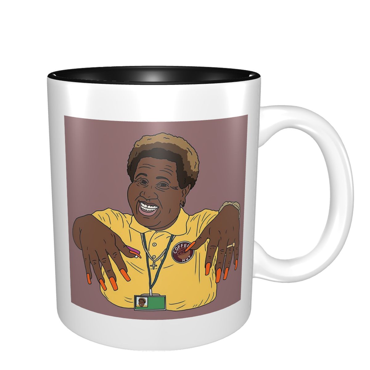 Coffee Tea And Me - Забавная керамическая кружка «Come Fly With