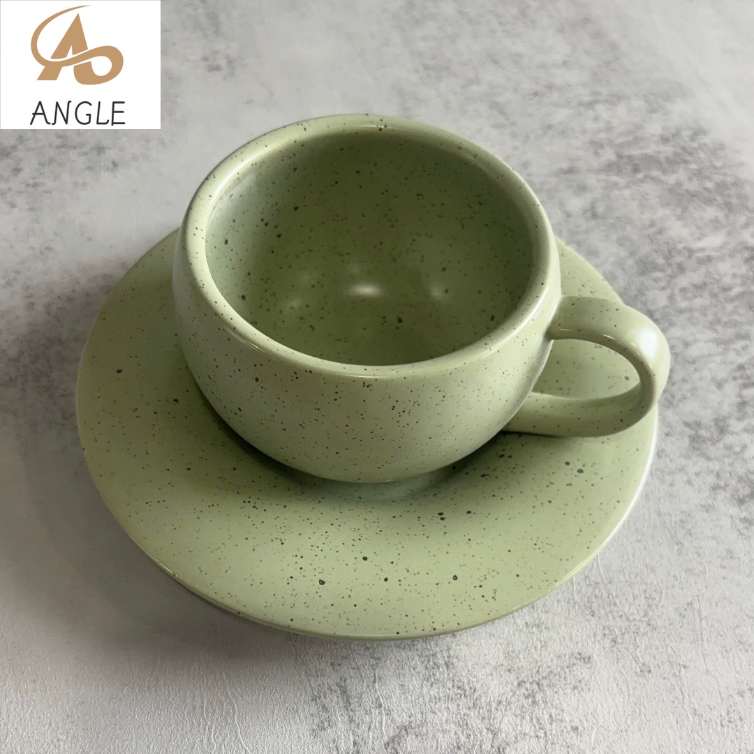 Espresso Cup Saucer - Винтажная керамическая кофейная кружка 280 мл