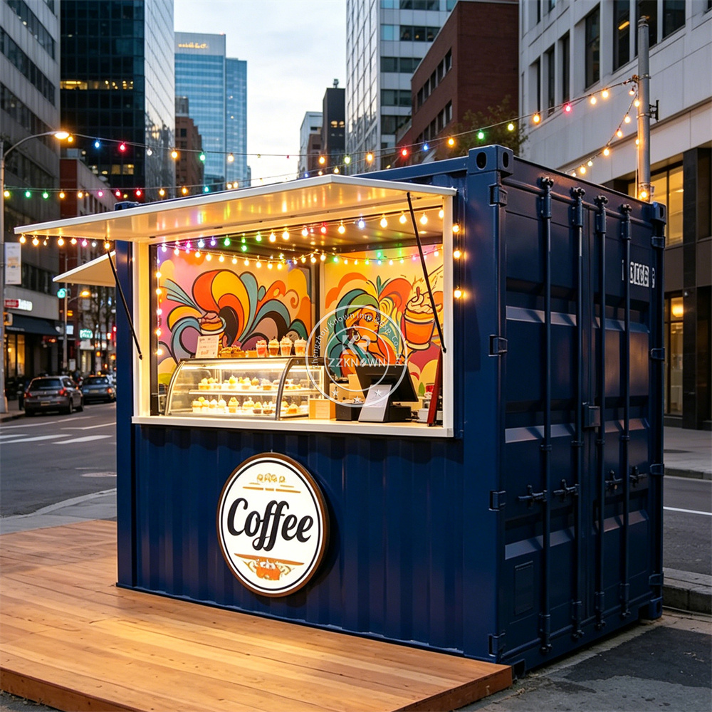 Coffee Tea Kiosk - Мобильный контейнерный бар-магазин, фудтрак, кофейня, киоск