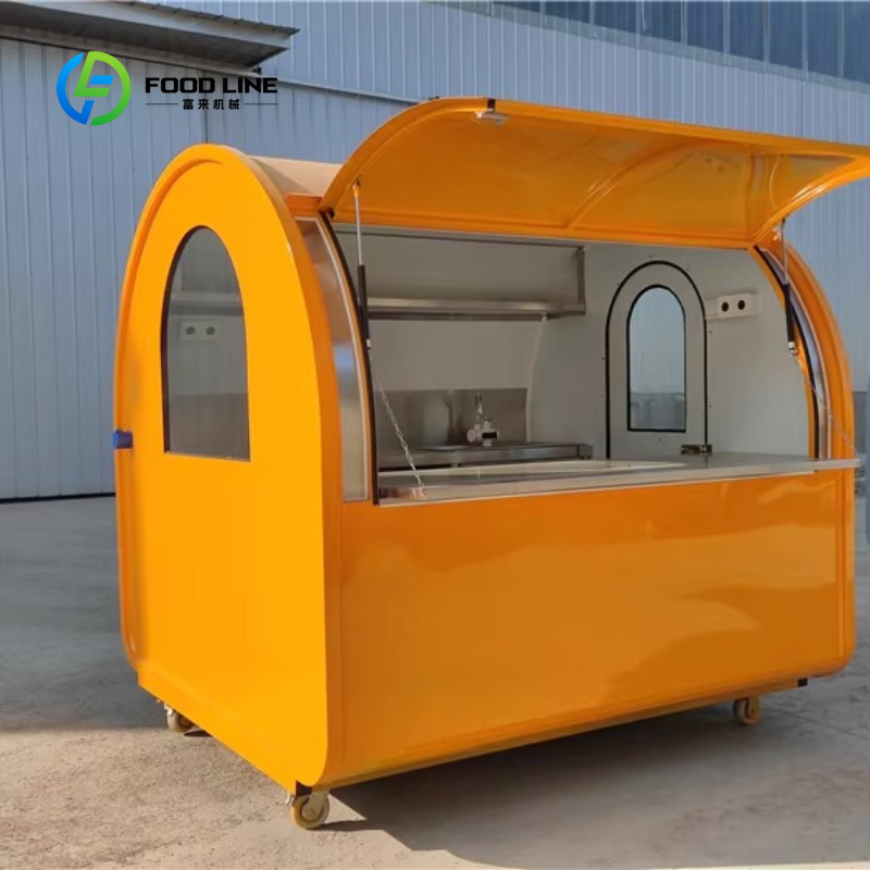 Передвижная кофейня на колесах – обзор и цена Coffee Tea Kiosk