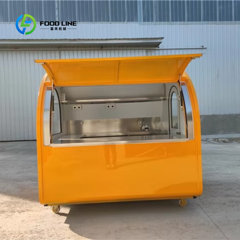 Передвижная кофейня на колесах – обзор и цена Coffee Tea Kiosk