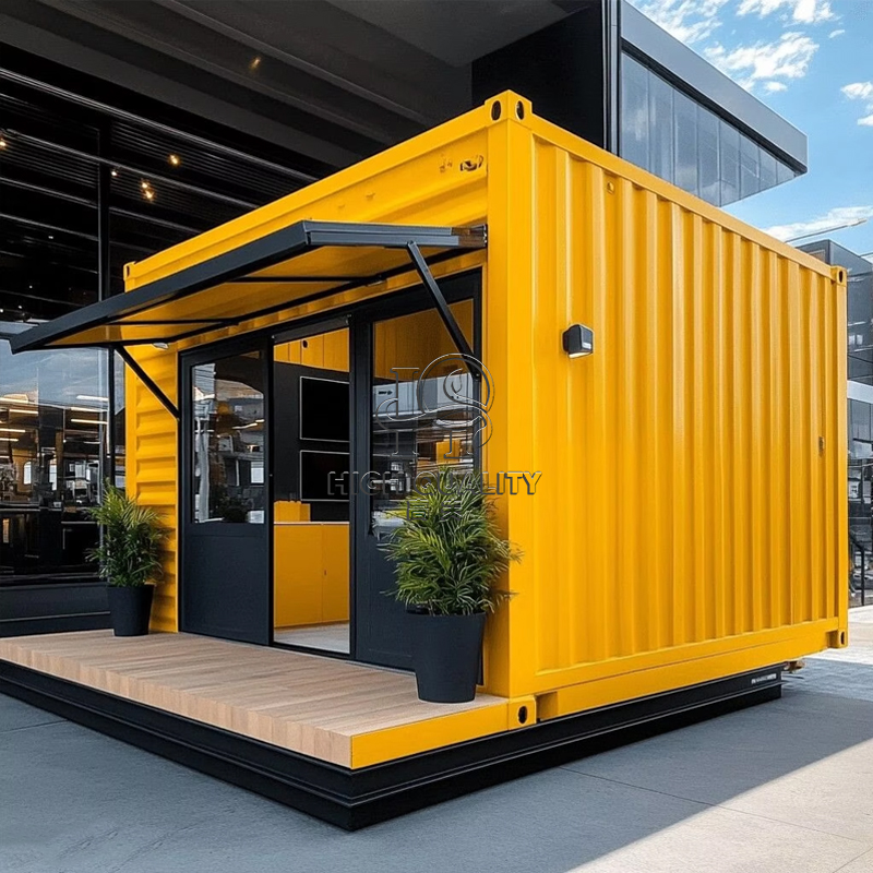 Роскошный контейнерный дом из  – обзор и цена Coffee Tea Kiosk
