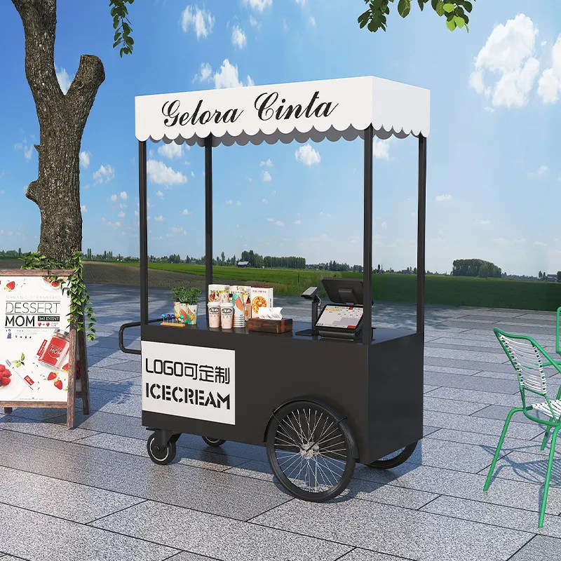 Мобильный киоск-фургон для ули – обзор и цена Coffee Tea Kiosk