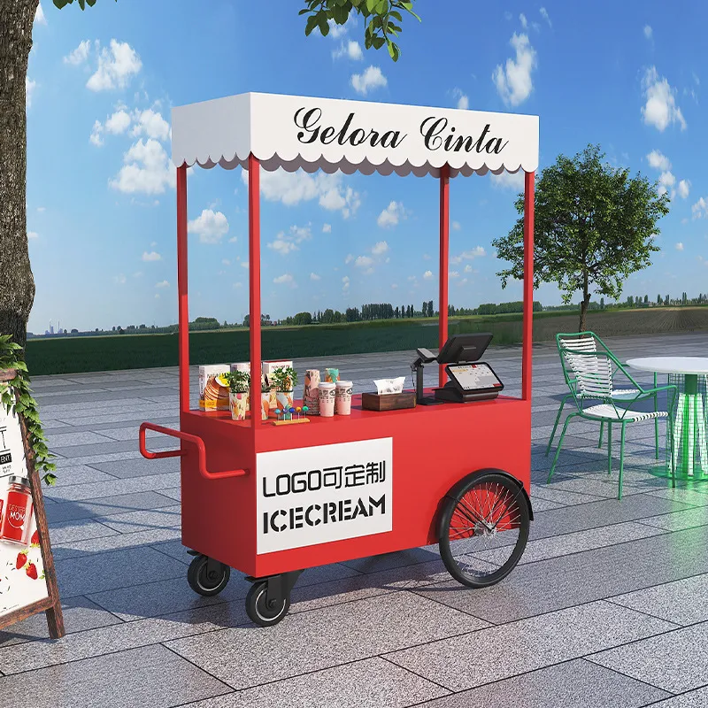 Мобильный киоск-фургон для ули – обзор и цена Coffee Tea Kiosk