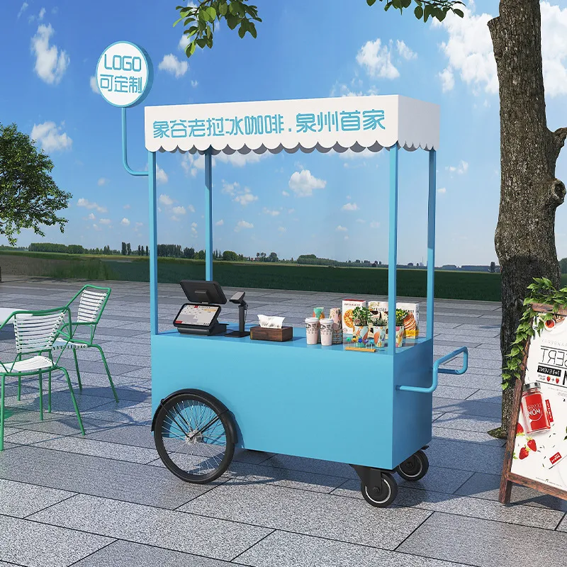 Мобильный киоск-фургон для ули – обзор и цена Coffee Tea Kiosk