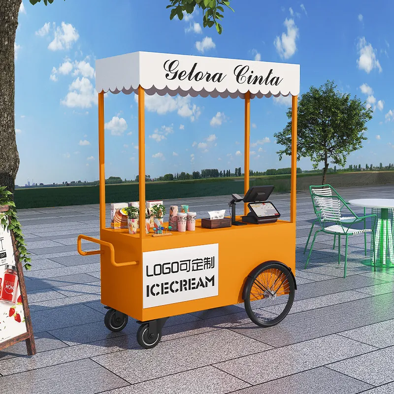 Мобильный киоск-фургон для ули – обзор и цена Coffee Tea Kiosk