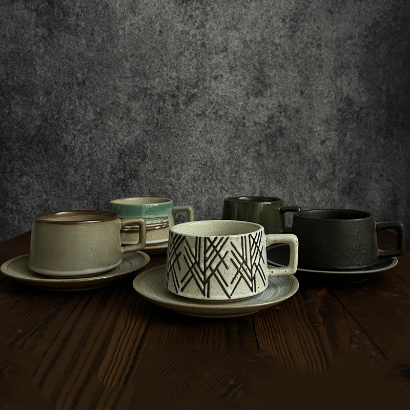 Набор кофейных чашек и блюдец  – обзор и цена Espresso Cup Saucer