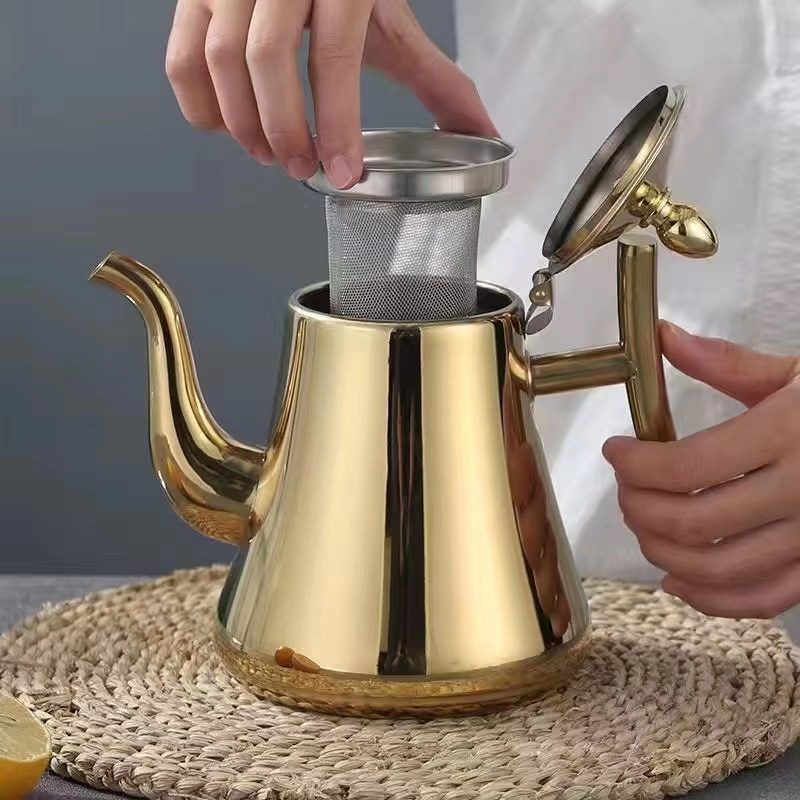 Чайник из полированной нержаве – обзор и цена Coffee Leaves Tea