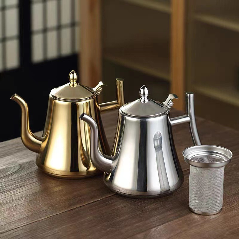 Чайник из полированной нержаве – обзор и цена Coffee Leaves Tea