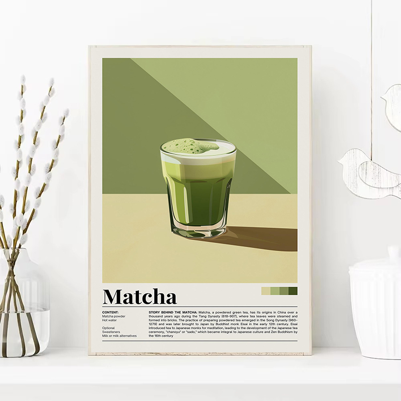 Винтажные постеры с кофе и нап – обзор и цена Coffee Tea Poster