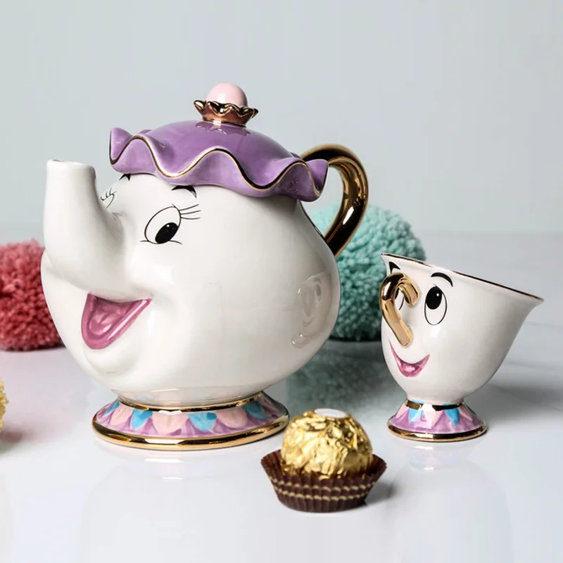 Чайник Диснея, милый мультяшны – обзор и цена Coffee Tea Jar Set