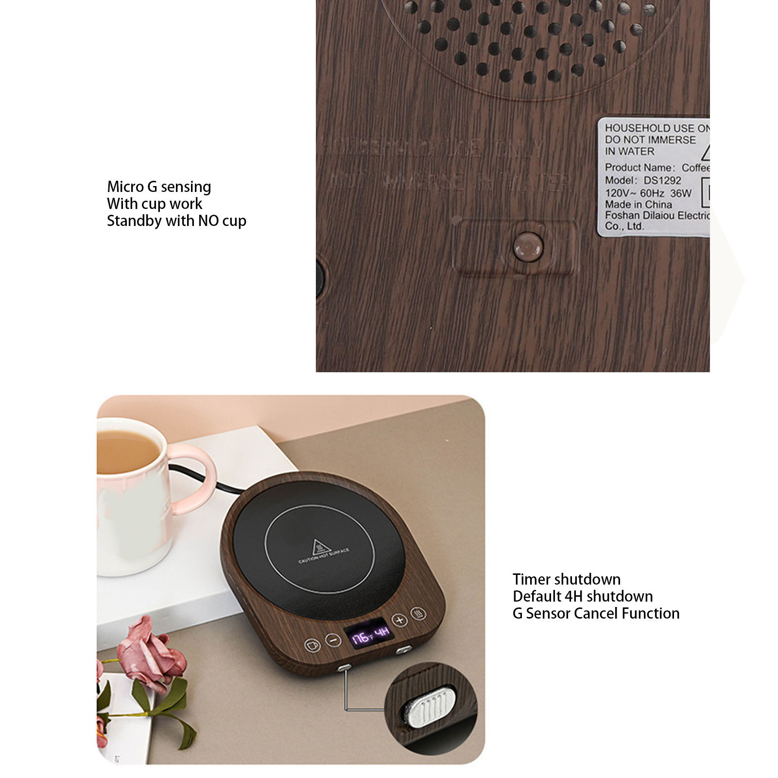 Подогреватель кружек, 36 Вт, б – обзор и цена Coffee Tea Warmer