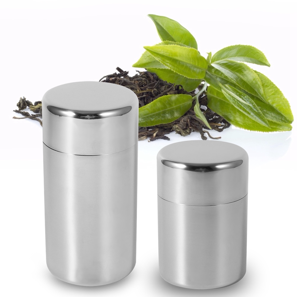 Чайная банка из нержавеющей ст – обзор и цена Coffee Leaves Tea