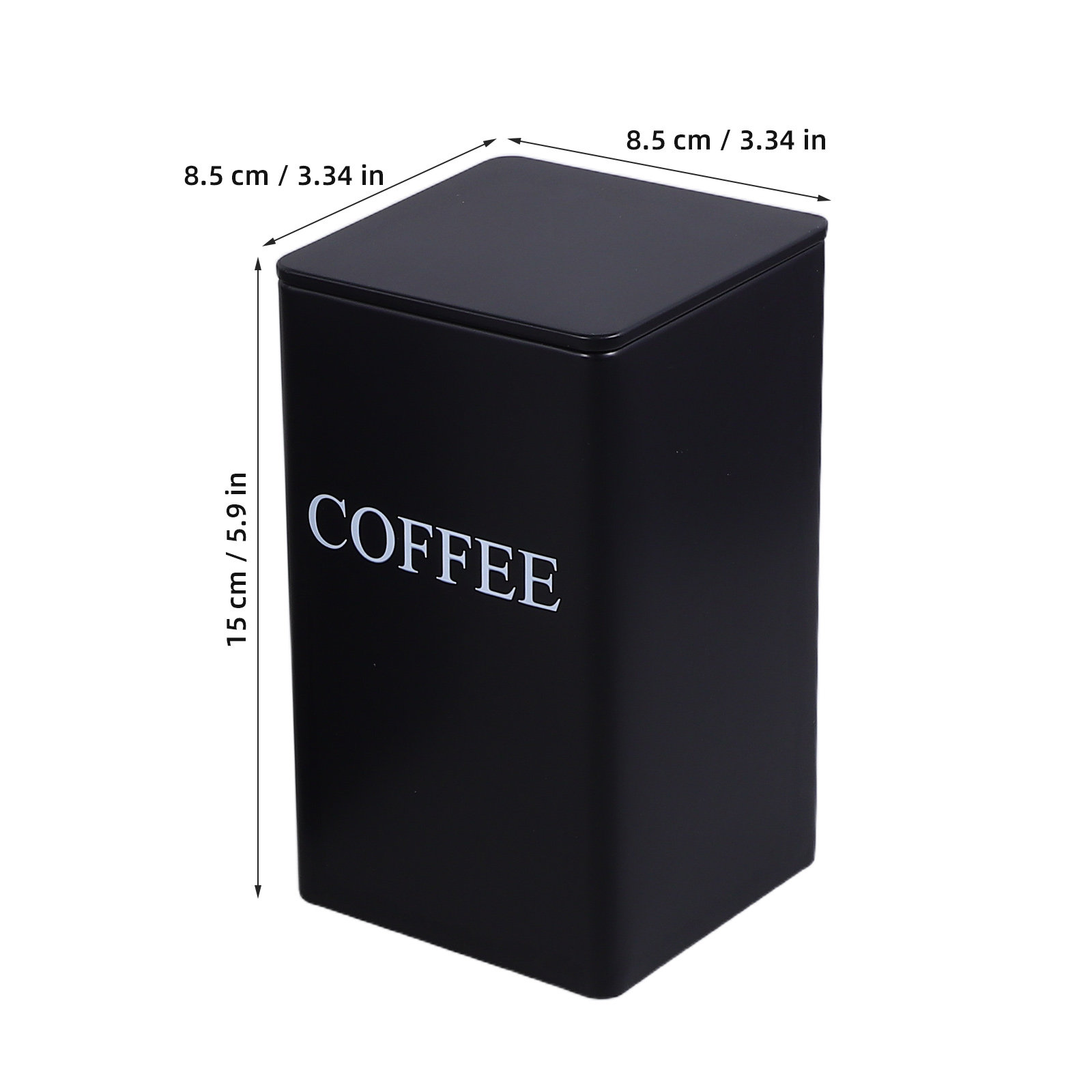 Набор из 3 металлических конте – обзор и цена Coffee Tea Jar Set