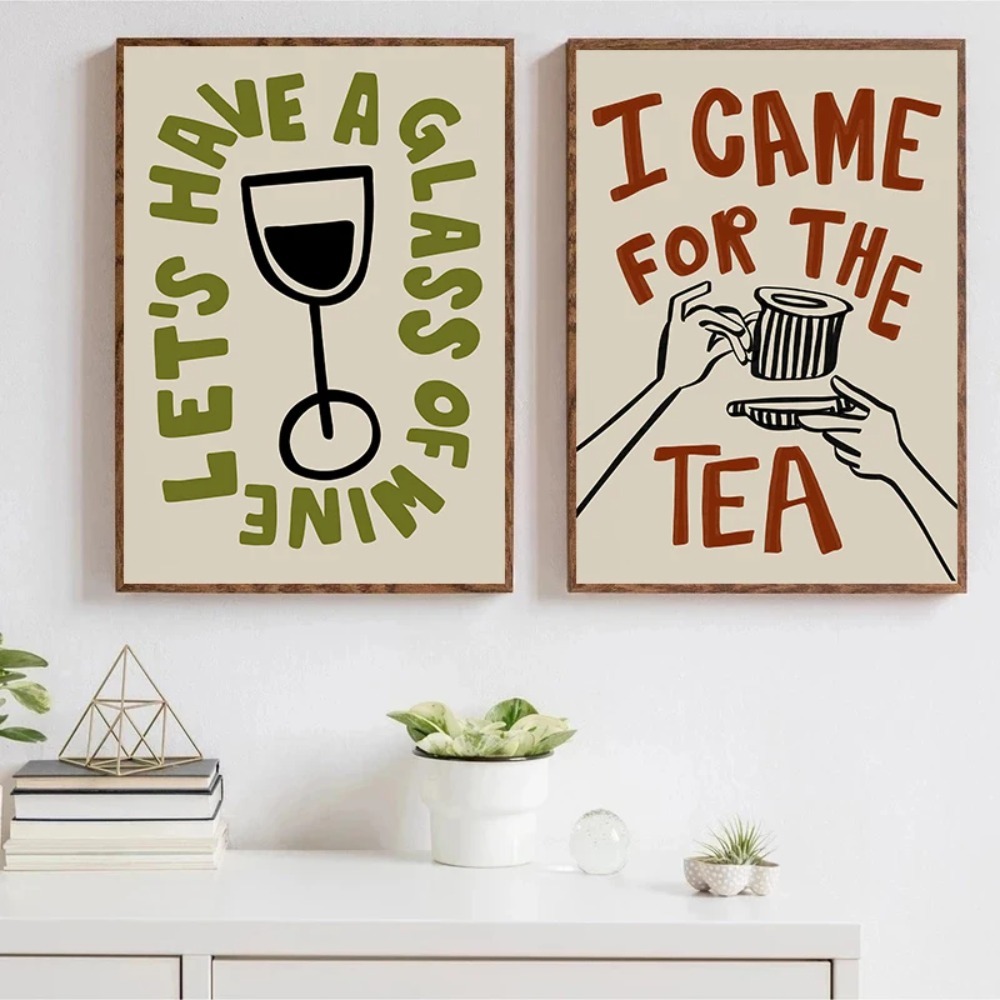 Кофейня Послеобеденный чай Кру – обзор и цена Coffee Tea Poster