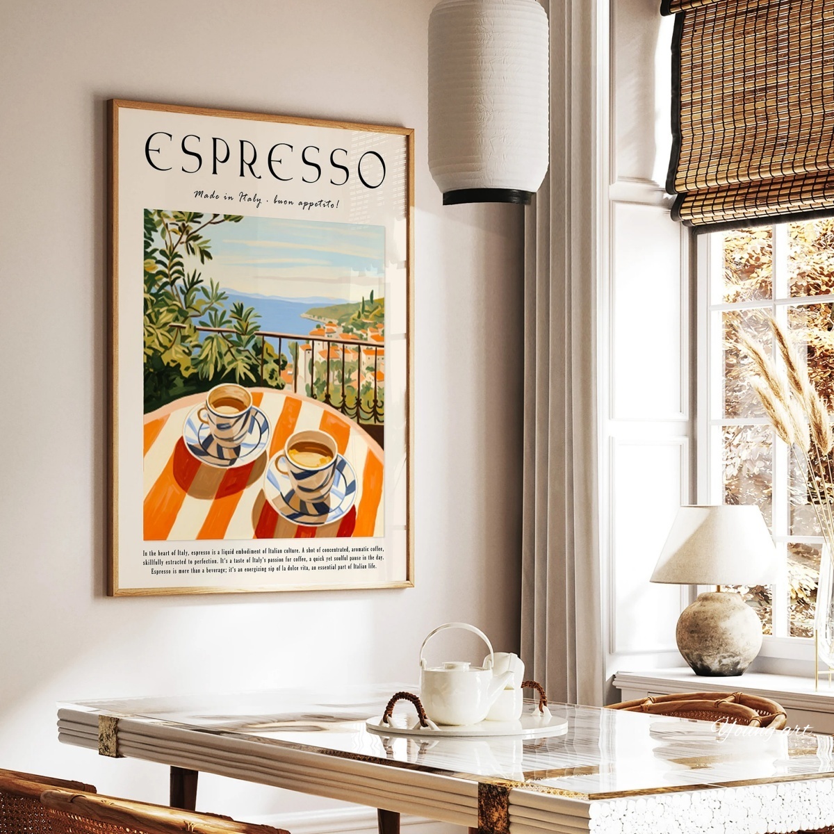 Постер на холсте с изображение – обзор и цена Coffee Tea Poster