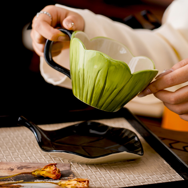 Необычная ручная роспись, набо – обзор и цена Coffee Leaves Tea