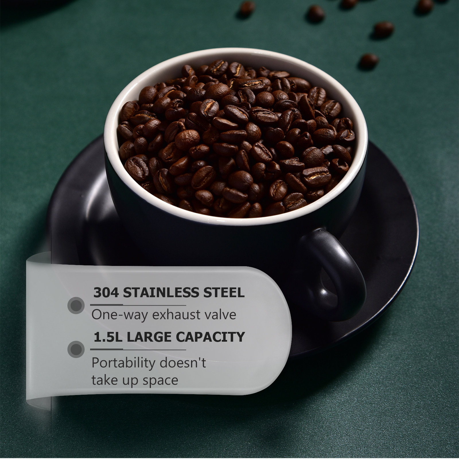 1 шт. контейнер для хранения к – обзор и цена Coffee Tea And Bean