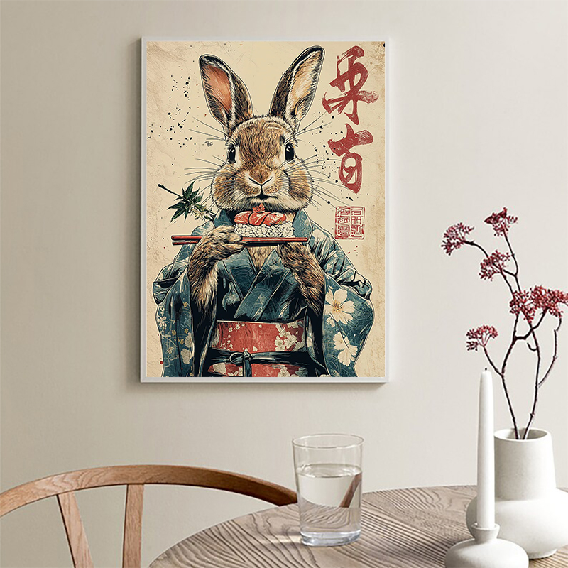 Ретро японская лягушка напиток – обзор и цена Coffee Tea Poster