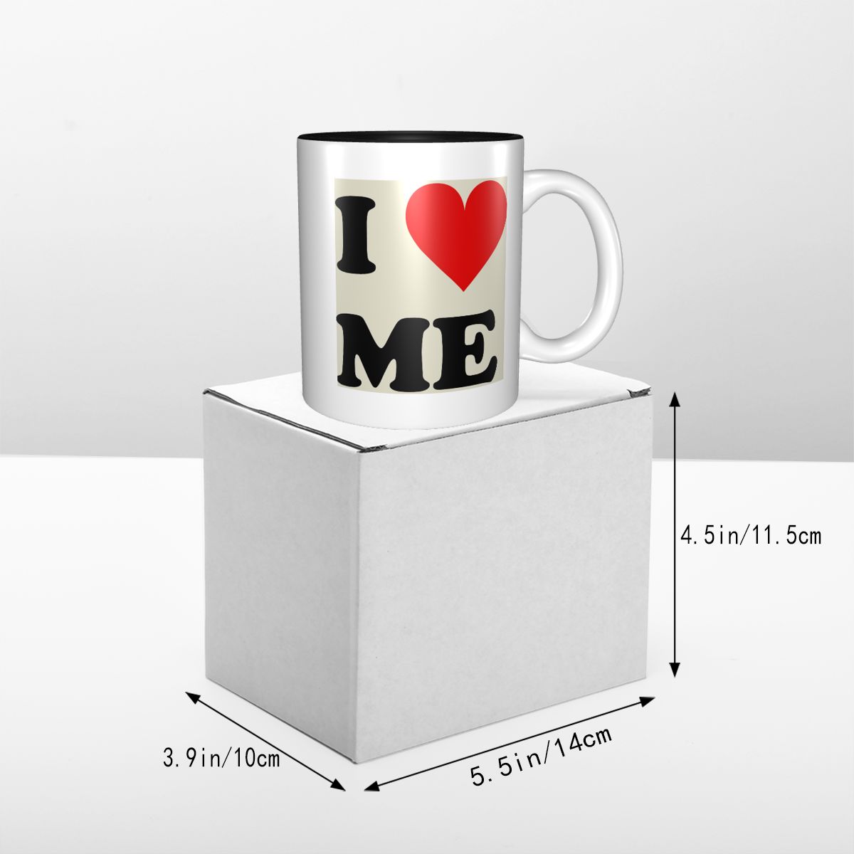 Кружка с сердечками I Love Me, – обзор и цена Coffee Tea And Me