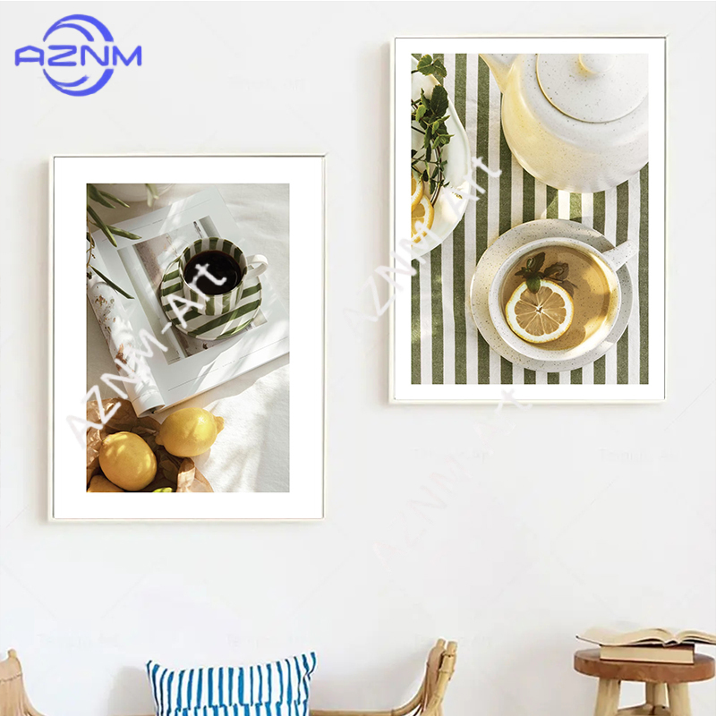 Модные женские постеры с изобр – обзор и цена Coffee Tea Poster