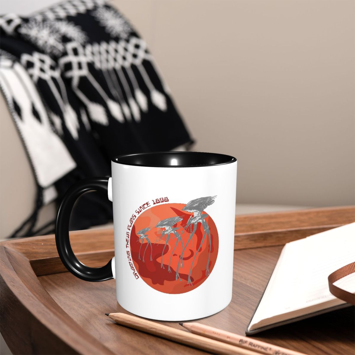 Кружка с изображением «Войны м – обзор и цена Coffee Tea Drawing