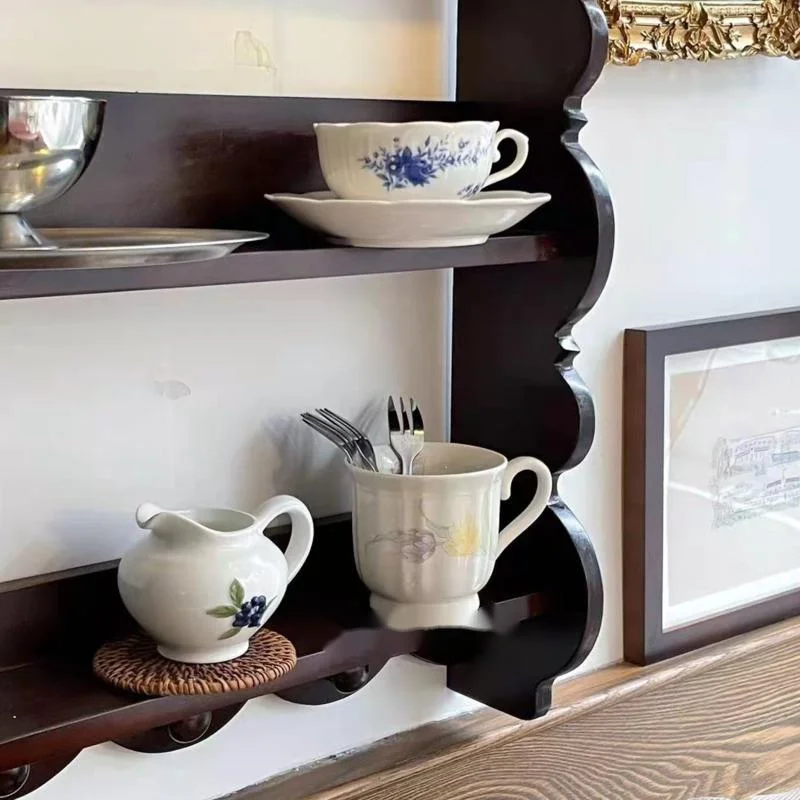 Настенная полка из цельного де – обзор и цена Coffee Tea Images
