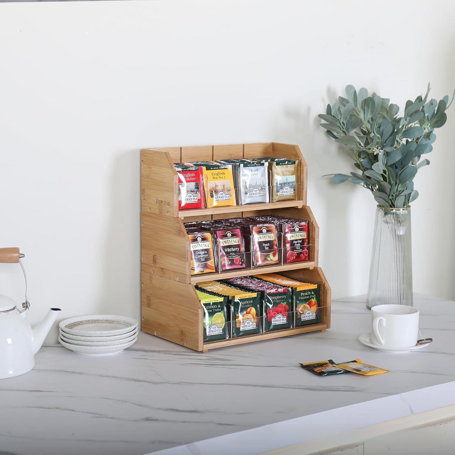 Бамбуковая коробка для хранени – обзор и цена Coffee Tea Bags