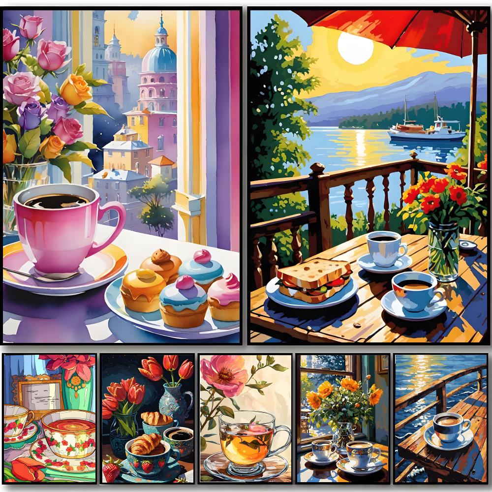 Нежный и уютный постер с изобр – обзор и цена Coffee Tea Poster