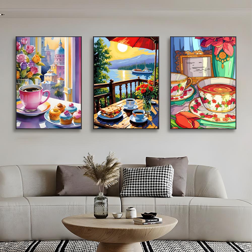 Нежный и уютный постер с изобр – обзор и цена Coffee Tea Poster