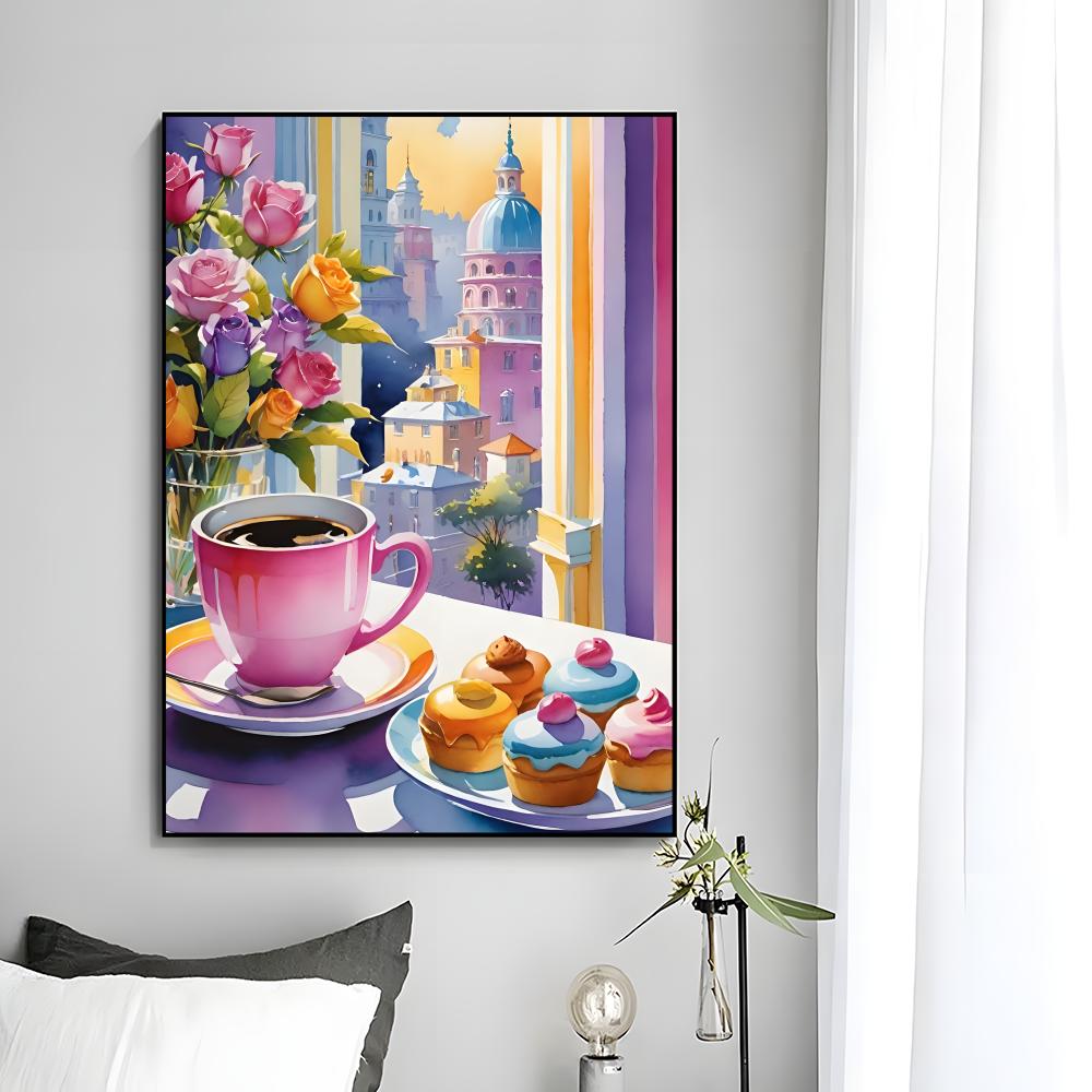 Нежный и уютный постер с изобр – обзор и цена Coffee Tea Poster