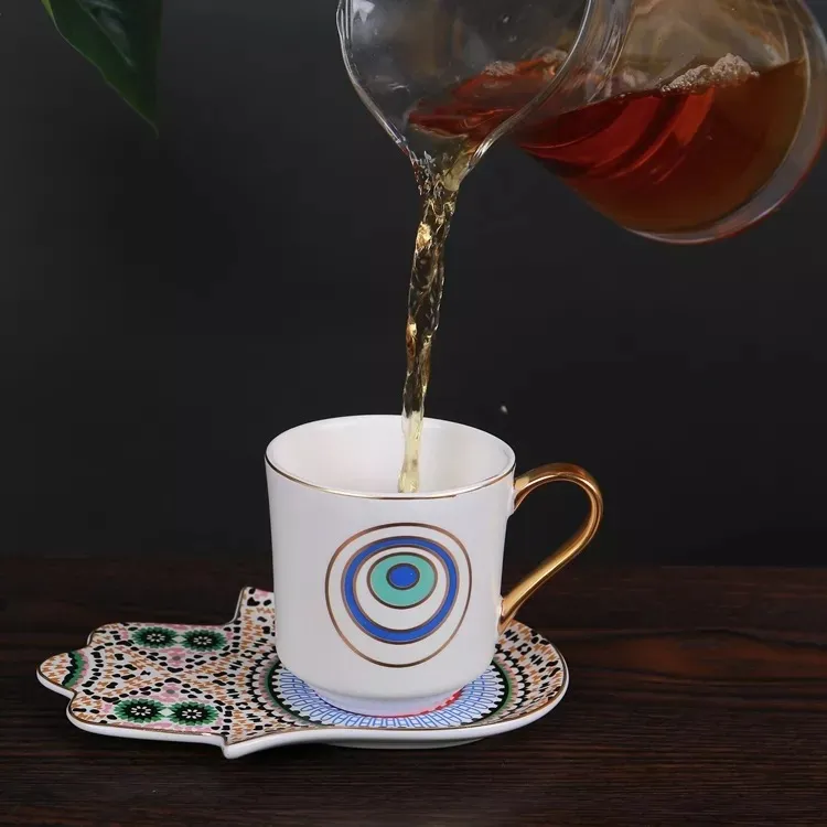Креативная керамическая чашка  – обзор и цена Espresso Cup Saucer