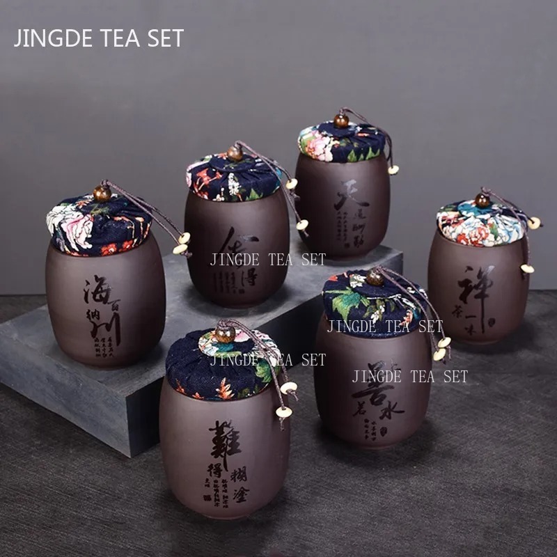 Китайская маленькая чайная бан – обзор и цена Coffee Tea Jar Set