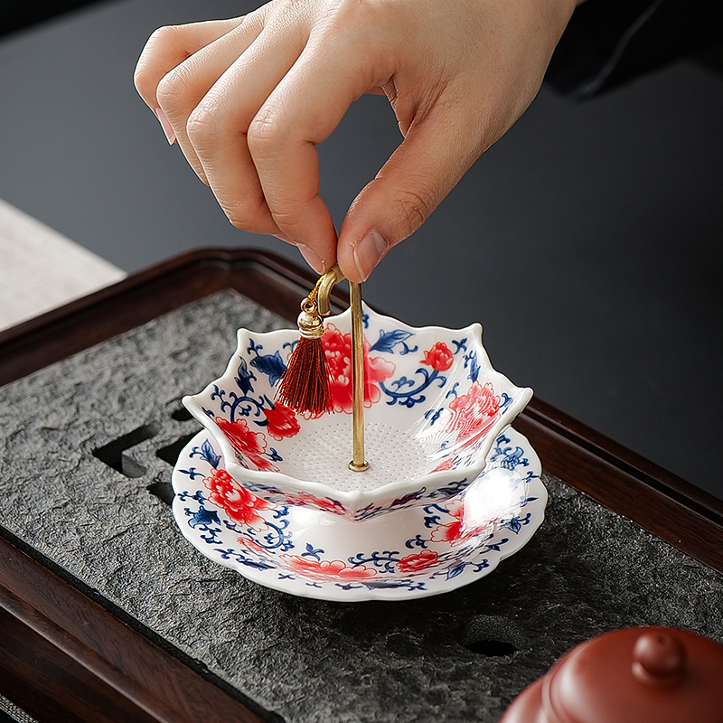 Китайский сине-белый фарфоровы – обзор и цена Coffee Leaves Tea